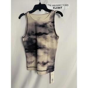 NWT Calla Essentials Fitness Tank  Daybreak Ardosia Slate Tie-Dye Tank Top